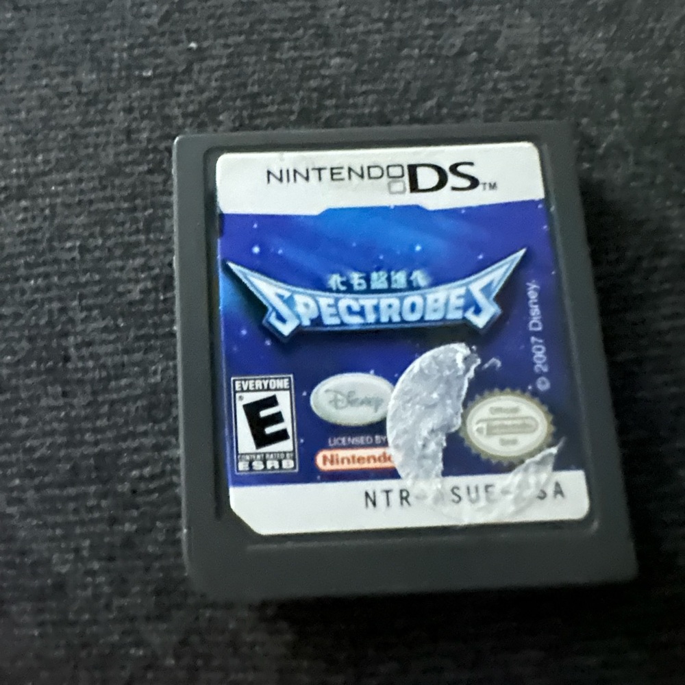 spectrobes game for nintendo ds